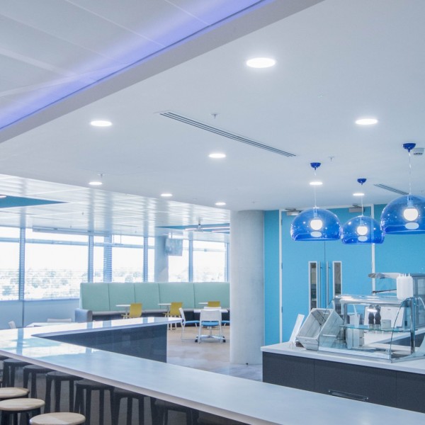 Danone, London HQ - Joinery Installation