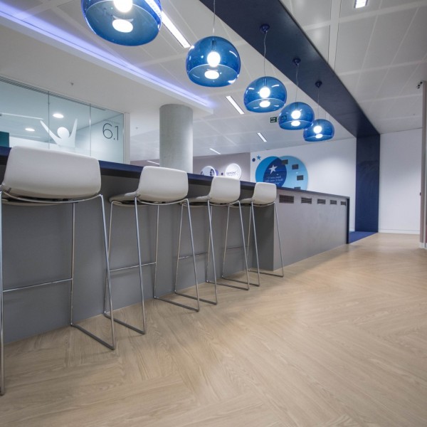 Danone, London HQ - Joinery Installation